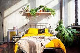 A grey and yellow bedroom is a perfect colour combination for a bright and fresh bedroom. 4 Bedroom Colour Ideas To Make You Happy Sleep Matters Club