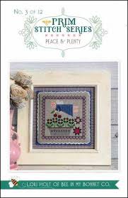 If you've cross stitched before, you likely already know what to look for in a pattern. Prim Stitch Series Pattern 3 Peace And Plenty By It S Sew Emma Stitch Orenco Originals Llc