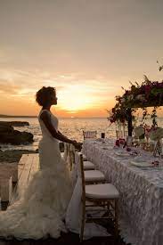 Gorgeous Sunset Gorgeous Bride At Borghinvilla Wedding Venue In Jamaica Destination Wedding Jamaica Destination Wedding Inspiration Destination Wedding