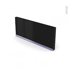 Plinthe cuisine hauteur 18 cm. Plinthe De Cuisine Ginko Noir Avec Joint D Etancheite L220xh15 4 Cm Oskab