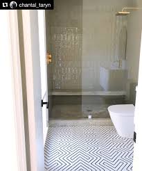 Black And White Cement Tile Bathroom Floor Riad Tile Cement Tile Maya White Cement Tile Bathroom Renovation White Tiles