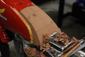 xr75 スペシャルコンペシート制作 カフェレーサーシート カスタムバイク シート