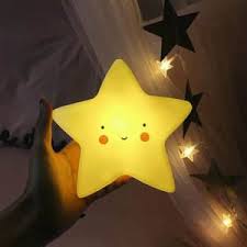 Mewarnai gambar benda bulan bintang anak musliim alqur anmulia. Star Shape Limited Silicon Led Night Lamp Lampu Tidur Kartun Lucu Bentuk Bintang Shopee Indonesia
