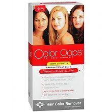 Color Oops Extra Strength Hair Color Remover Hair Color Remover Oops Hair Color Remover Color Oops