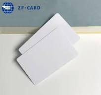 Blank PVC/Pet 13.56MHz MIFARE Plus (R) X 4K (7B) RFID Ribbon White Card