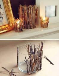 Check spelling or type a new query. 40 Rustic Home Decor Ideas You Can Build Yourself Eco Crafts Twig Candle Holder Home Crafts