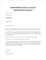 Cover letters are your first impression, so make it a good one. Artworker Cover Letter Sample
