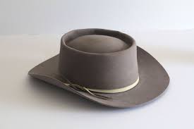 70 S Vintage Grey Stetson Gambler Cowboy Hat By Danhalenvintage On Etsy Https Www Etsy Com Transaction 1469778815 Cowboy Hat Styles Cowboy Hats Hats For Men