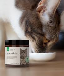 The cat version of nutra thrive is also in powder form and can be added and mixed with dry or wet cat food. Nutra Thrive For Cats Ultimate Pet Nutrition