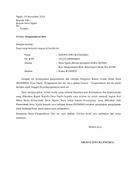 Program desa kepada yth kepala desa kutabawa dengan hormat melalui surat ini saya tarman bermaksud untuk mengundurkan diri sebagai ketua rt 07 rw 07 dusun pejagan desa kutabawa kecamatan karangreja terhitung sejak tanggal 7 oktober 2014. Surat Pengunduran Diri Ketua Rt Dunia Belajar