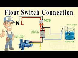 As the liquid level goes up or down, it moves vertically with the liquid level. Float Switch Wiring Diagram For Water Pump Youtube Electrical Circuit Diagram Solar Powered Water Pump Solar Water Pump