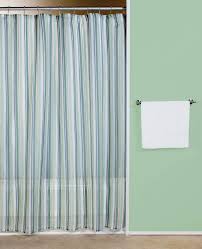 Curtain Bath Outlet Sheer Stripe Blue Green Fabric Shower Curtain Fabric Shower Curtains Blue Green Fabric Curtains