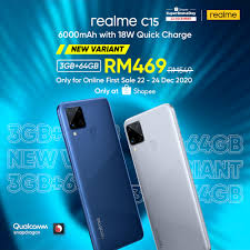 There's a cheaper Realme C15 variant ...