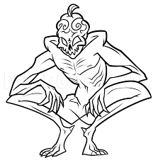 Halloween Monster Drawing Lesson, Step By Step, Drawing Guide, By Dawn -  Dragoart