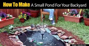 While you might think a smaller space precludes the enjoyment of a water garden, it doesn't. How To Build A Stone Lined Fit Anywhere Good Looking Backyard Pond