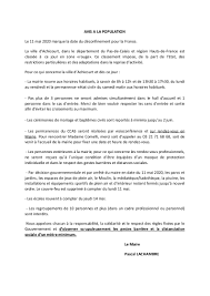 Une stricte limitation des déplacements s'impose pour ralentir la progression de l'épidémie dans le monde, du fait de la circulation dès lors, toute entrée en france et toute sortie de notre territoire à destination ou en provenance d'un pays extérieur à l'espace européen (union. Nouvel Avis A La Population Deconfinement Covid19 Au 11 Mai 2020 Ville D Achicourt Site Officiel