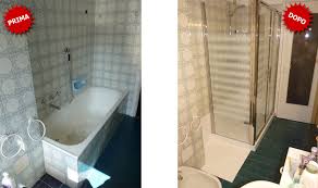 Prezzo per preventivo sostituzione vasca da bagno. Trasformazione Vasca Doccia E Spazio Per La Lavatrice