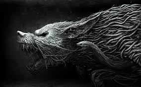 Enjoy our curated selection of 474 4k ultra hd black & white wallpapers and background images. Wolf Teeth Drawing Aggression Black White Hd Wallpaper Wallpaperbetter
