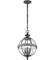 Kichler 49603ld Halleron Londonderry 12 Inch 3 Light Outdoor Pendant 400 Outdoor Pendant Lighting Outdoor Hanging Lanterns Outdoor Hanging Lights