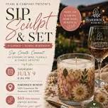 Sip, Sculpt & Set at HARDWICK WINERY