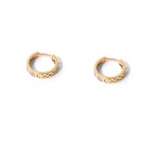 خرید آنلاین گوشواره طلا حلقه ای آلکا – گالری پرسته