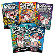 In book 6, george, harold, and krupp were hiding behind one of these curtains when george turned krupp into captain underpants. Captain Underpants Book Sets Sets Of 5