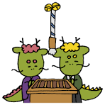 初詣をする龍さんのフリーイラスト | フリーイラスト ...