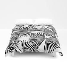 Black And White Comforter Full Black White Comforter Full Queen King Coastal Bedroom Decor Palm Leaf Bed Cover Tropical Beddi White Comforter Coastal Bedrooms Bedroom Duvet Cover