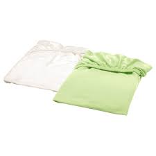 Len Crib Fitted Sheet Ikea Babybettchen Spannbettlaken Babybetten