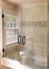 Double shower doors