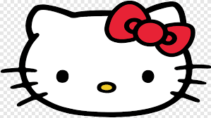 Standard printable step by step. Hello Kitty Logo Sanrio Smiley Sticker Png Pngegg