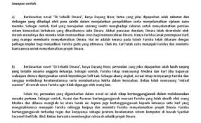 Format Jawapan Novel Spm Anirasota Otosection