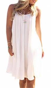 Hmx Womens Summer Casual Beach Dress Lightweight Sundresses White S Continue To The Product At The Image Link Fashion Lace Sundress Chiffon Lace Dress