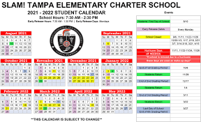 Hillsborough County Christmas Break 2022 Slam! Tampa Elementary