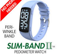 Slim-Band II Pedometer Watch (SBW-P)