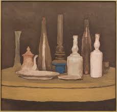 'still life' was created in 1918 by giorgio morandi in metaphysical art style. Still Life Pinacoteca Di Brera