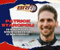 Patrick Staropoli in action in his truck at Hialeah Speedway.