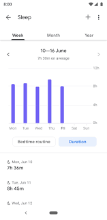 google fit dark mode sleep charts and ios workout maps