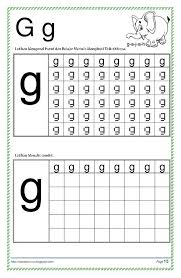 Belajar Mengenal Dan Menulis Huruf Abc Alphabet Worksheets Preschool Homeschool Learning Preschool Learning