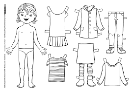 Download Als Pdf Leben Und Wohnen Kleidung Anziehpuppe Madchen Von Kitzing Papierpuppen Vorschulprojekte Ausmalbilder