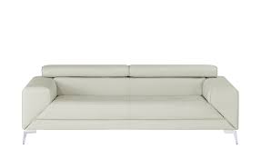 Die rückenlehne ist halbrund und rahmt den sitzbereich dekorativ ein. Smart Sofa Nena 3 Sitzer Weiss Mobel Hoffner