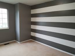 Painting Job Striped Walls Bedroom Bedroom Wall Designs Bedroom Wall Paint
