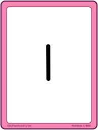 Each number is in a separate file so you only need to download the numb. Numbers 1 To 100 Esl Flashcards