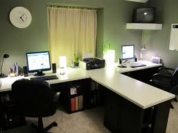 2 Person Desk For Home Office Home Office Layouts Ikea Home Office Cheap Home Office