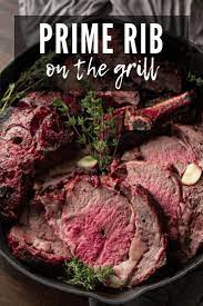 Prime Rib On The Grill Hey Grill Hey Recipe Ribs On Grill Cooking Prime Rib Rib Recipes
