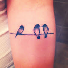 Meaningful Simple Birds On A Branch Tattoo Bob Marley Three Little Birds Tattoo Little Bird Tattoos Bird Tattoo Foot Bird Tattoos For Women
