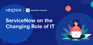 The devshop configuration manager is the infocenter program manager. Nexthink Paul Hardy Servicenow The Changing Role Of It