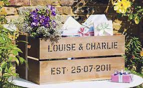 Wedding card money gift box reception wishing well 10 x 10 black & white. The Best Wedding Table Gift Card Holders Giftcards Com