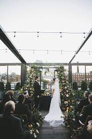 Skyline Floral Chuppah Buds Of Brooklyn Chuppah Wedding Chuppah Brooklyn Wedding