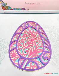Download 3d Layered Easter Egg Mandala Style Filigee Designs Jennifer Maker